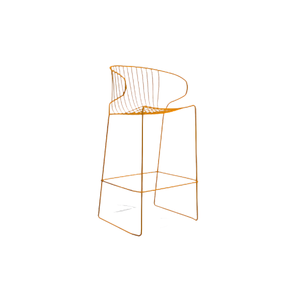 Tabouret en acier Bolonia | Tabouret | Tabourets.com