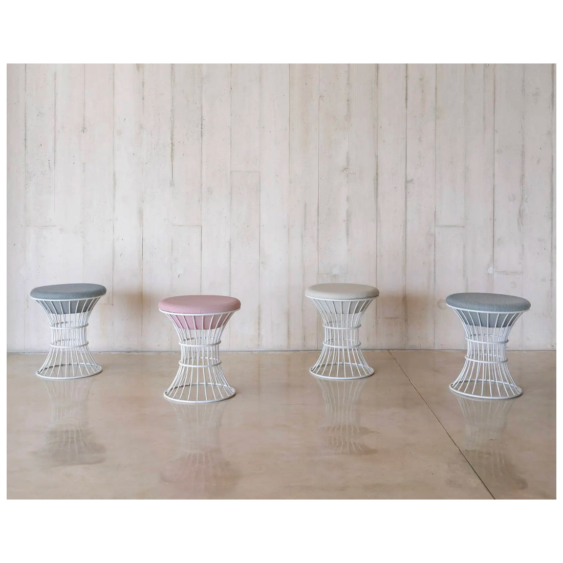 Tabouret en aluminium barceloneta | Tabouret | Tabourets.com