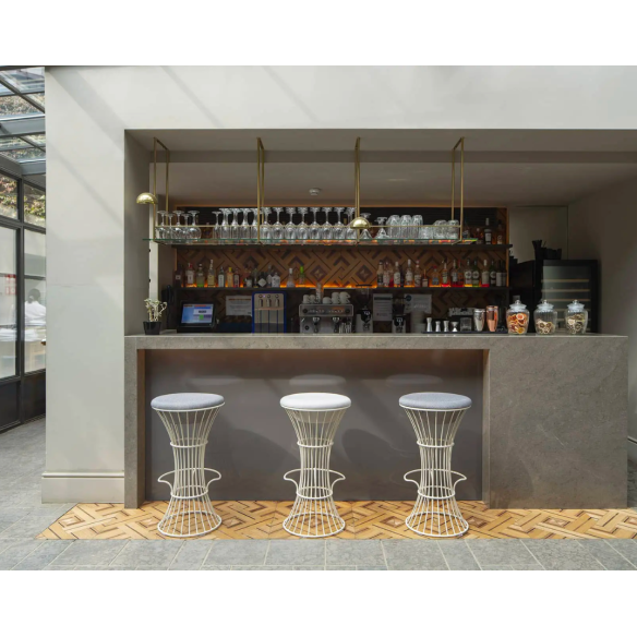 Tabouret en aluminium barceloneta | Tabouret | Tabourets.com