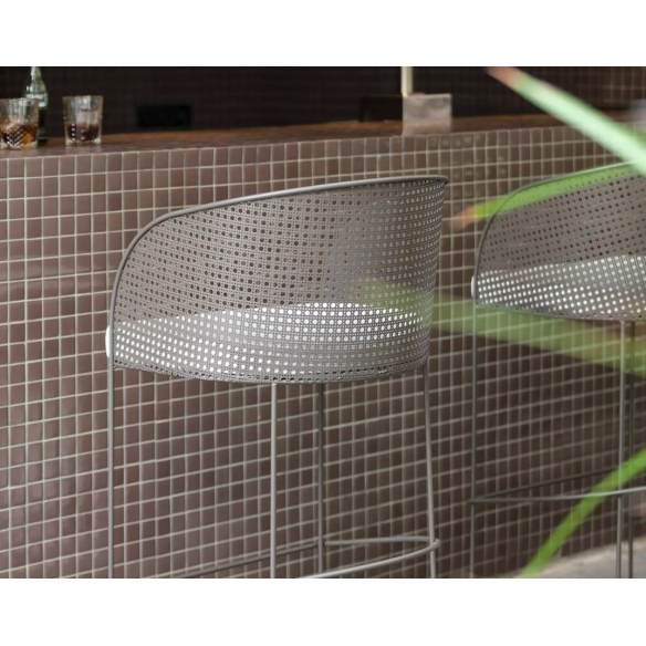 Tabouret en aluminium barceloneta | Tabouret | Tabourets.com