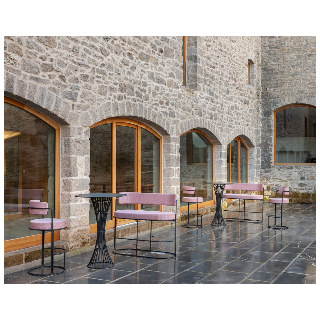 Tabouret en acier Bolonia | Tabouret | Tabourets.com