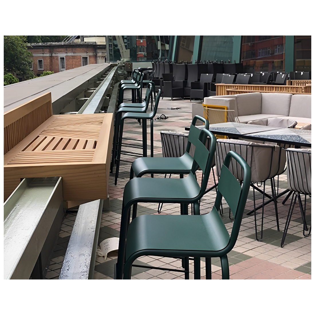 Tabouret en acier Anglet | Tabouret | Tabourets.com